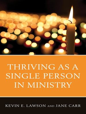 cover image of Thriving as a Single Person in Ministry